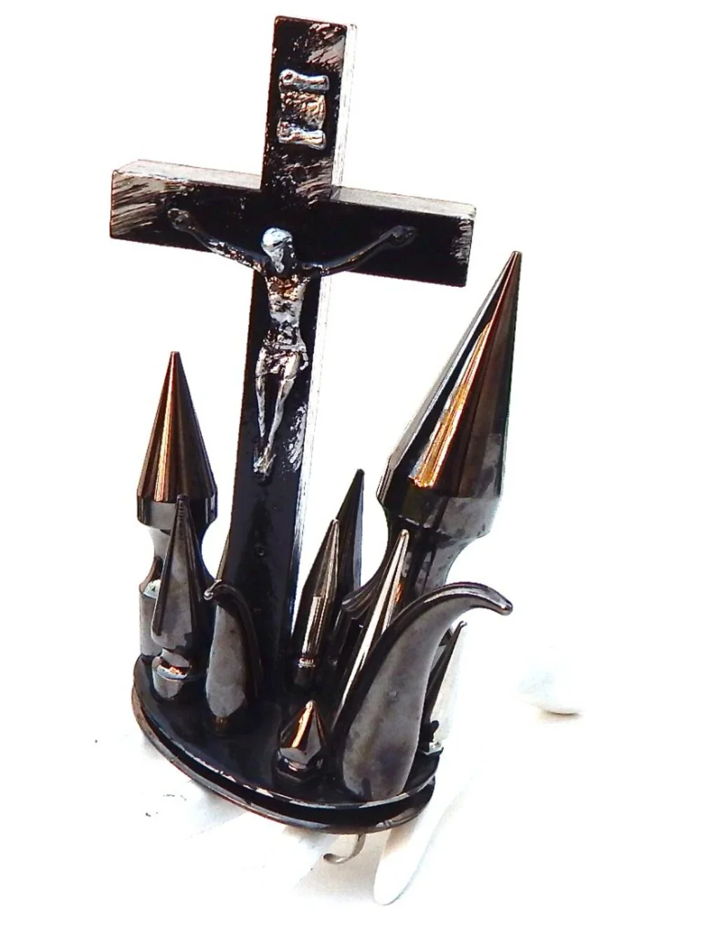GASOLINE GLAMOUR JUDAS SPIKE RING✞✟♠️ - Picture 3 of 10